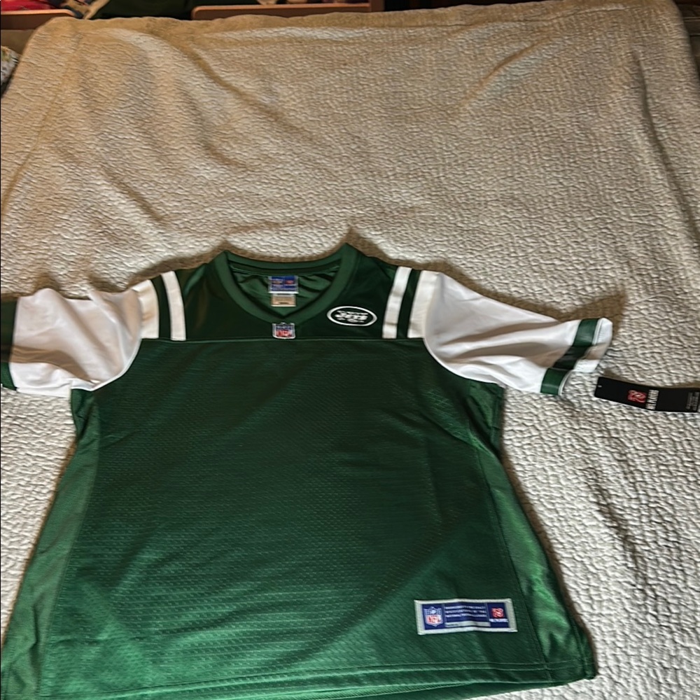 NFL New York Jets Pro Line Team Blank Jersey Woman’s Medium